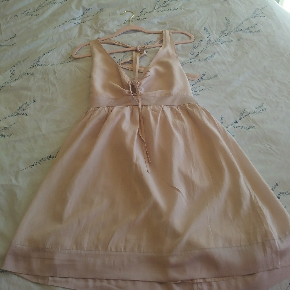 Marciano Champagne Pink Mini Dress